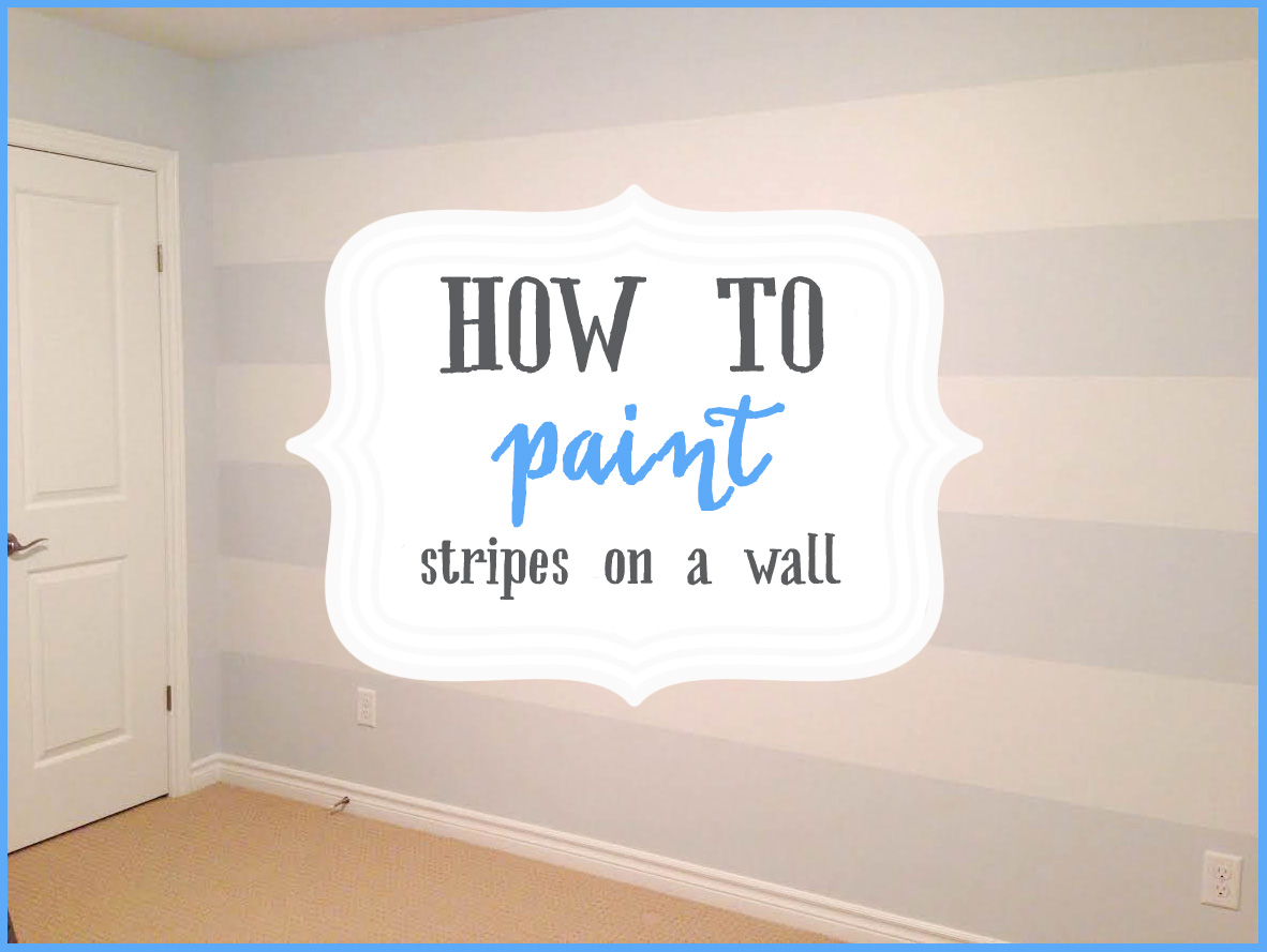 how to paint stripes on a wall - The Best Ideas for Kids