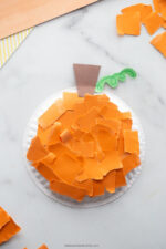 Easy Pumpkin Paper Plate Craft - The Best Ideas for Kids