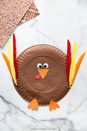 Paper Plate Turkey - The Best Ideas for Kids