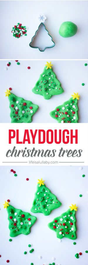 Playdough Christmas Trees - The Best Ideas for Kids