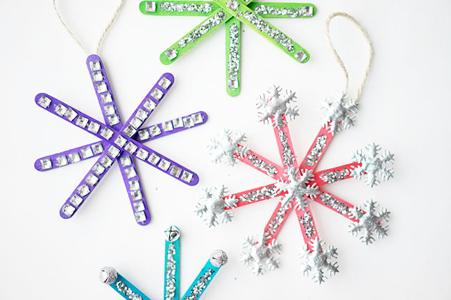 Snowflake Bookmark Craft Kit - Makes 12