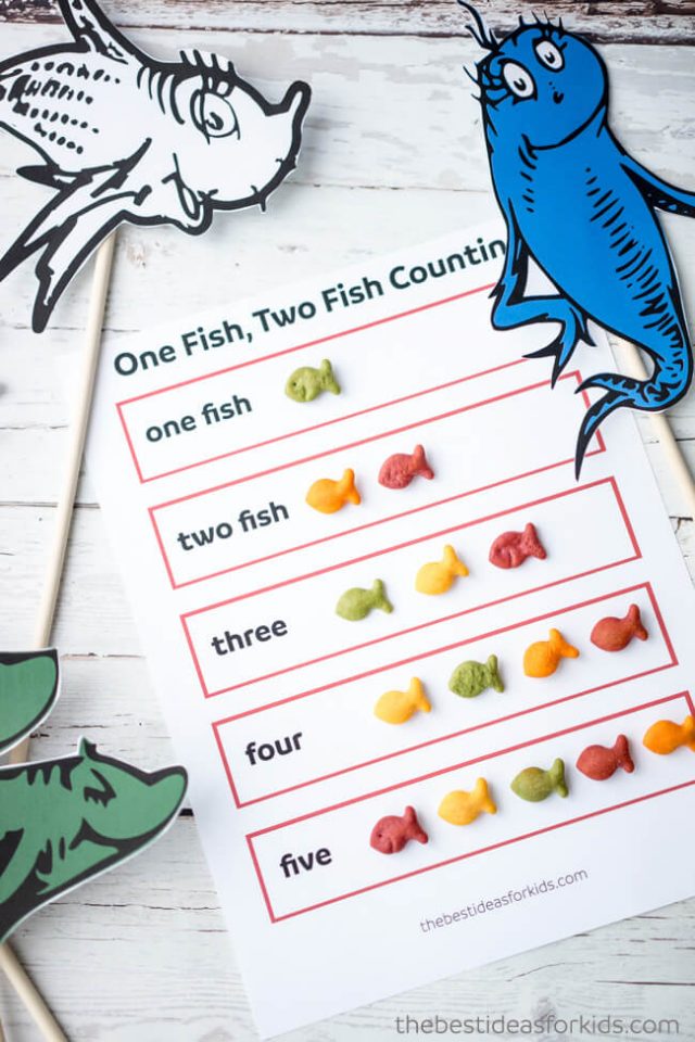 One Fish Two Fish Printable Activity - The Best Ideas for Kids