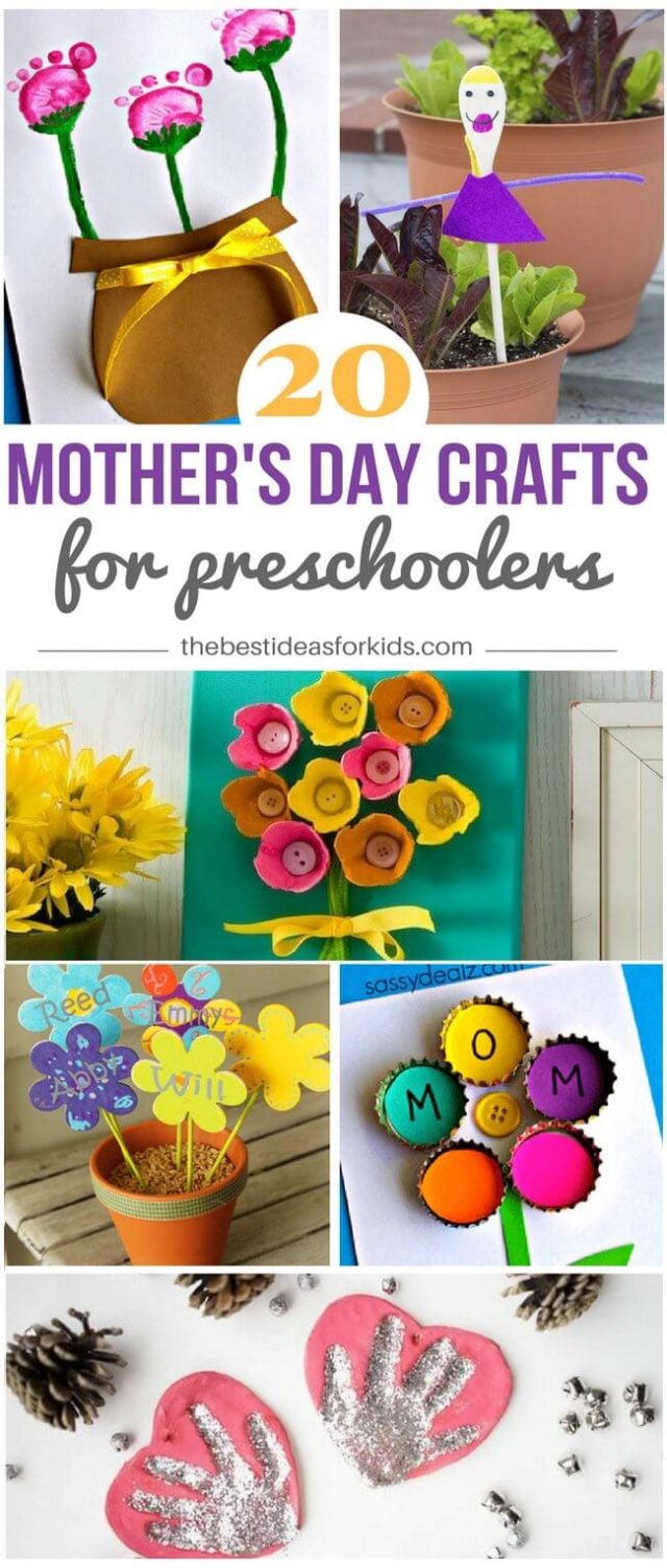 20 Mother's Day Crafts for Preschoolers - The Best Ideas for Kids