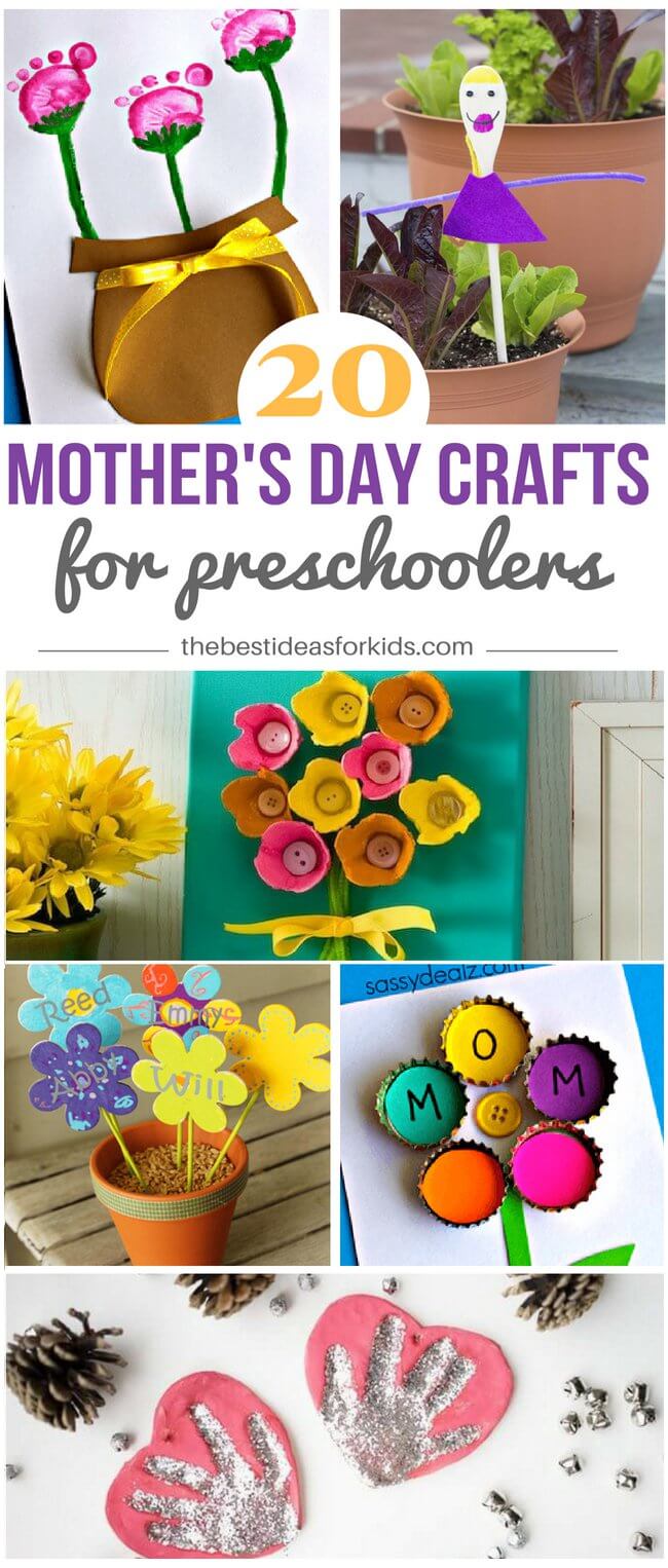 mothers day art ideas for preschoolers