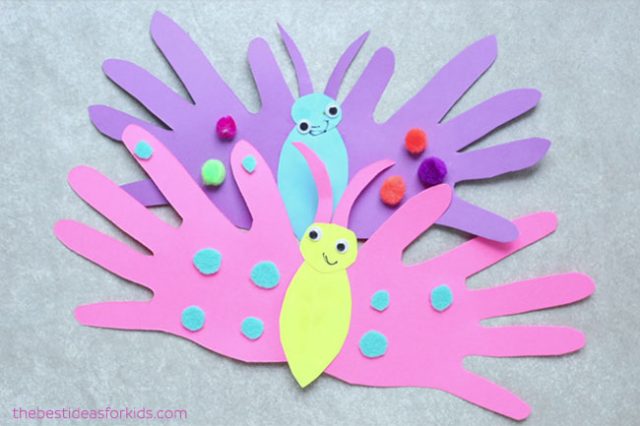 Handprint Flowers - The Best Ideas for Kids