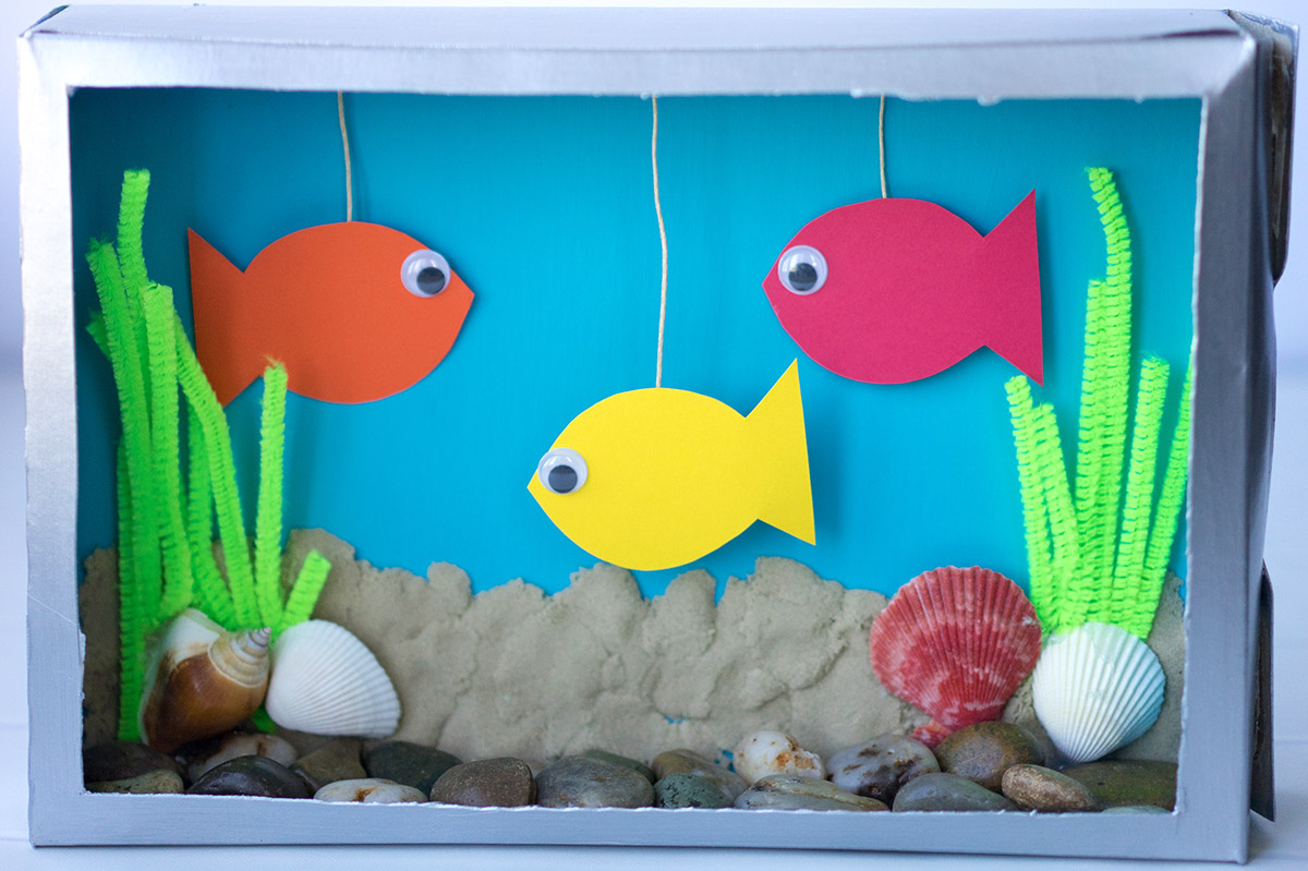 14 Fish Tank Decoration Ideas With Up-cycled Items