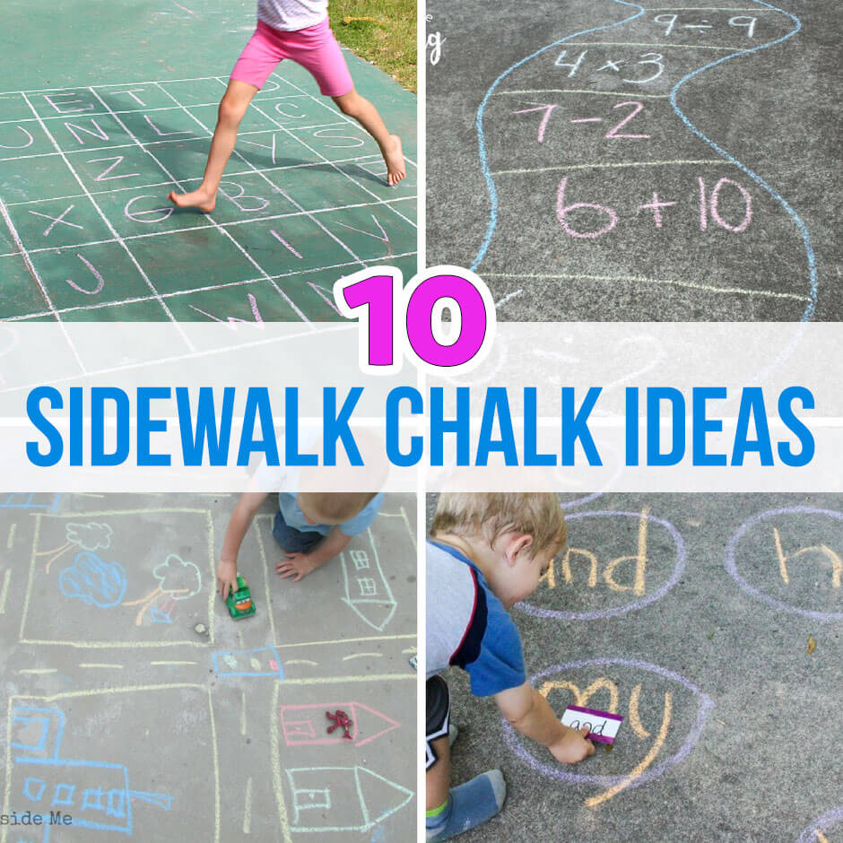 Fun Sidewalk Chalk Ideas for Kids To Try - Little Passports