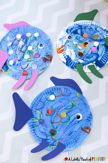 A Colorful Paper Fish Craft for Preschoolers • Kids Activities Blog