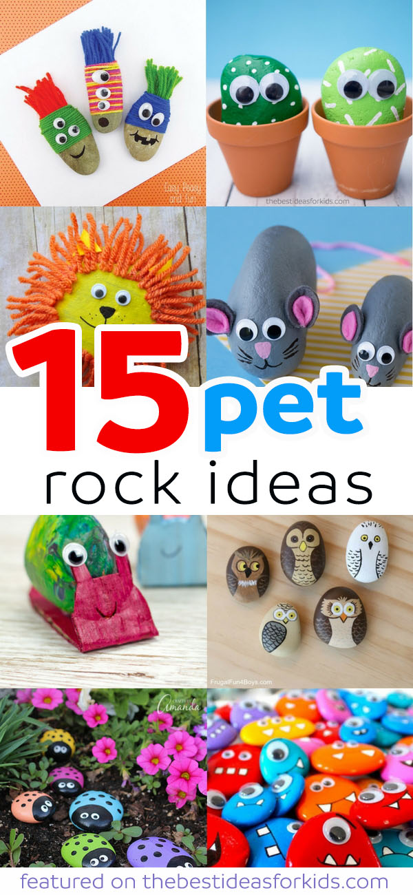 Rock Painting Ideas for Kids:50 Creative Activities to Do With