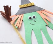 Frankenstein Handprint - The Best Ideas for Kids