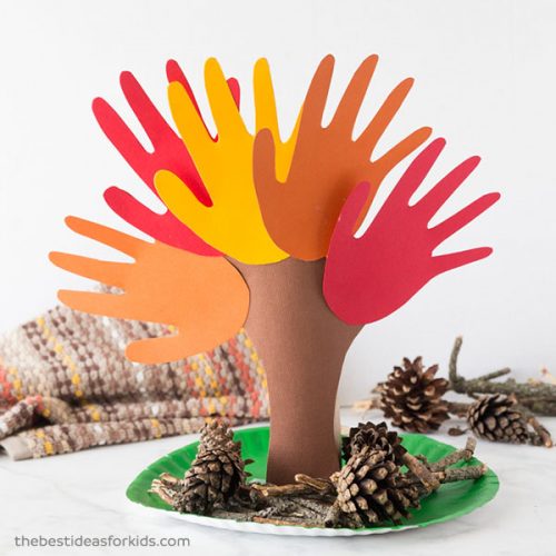 Fall Handprint Art The Best Ideas for Kids