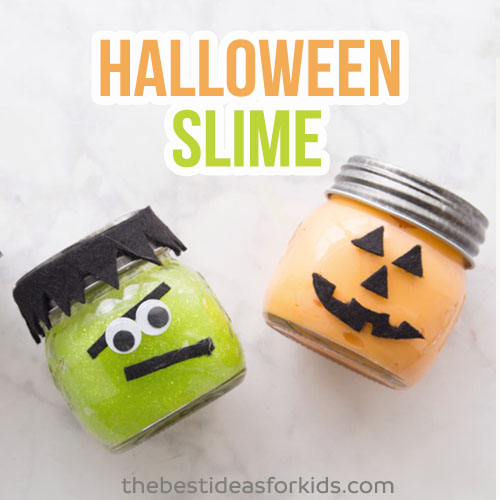 Black Glitter Halloween Slime - Everyday Shortcuts