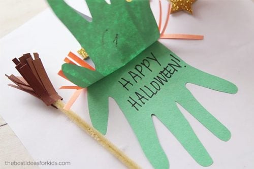 Handprint Witch - The Best Ideas for Kids