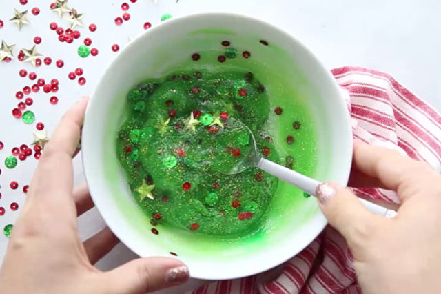 Christmas Tree Slime Recipe - The Best Ideas for Kids