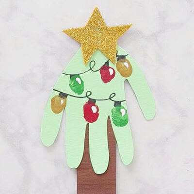 Santa Handprint Craft - The Best Ideas for Kids