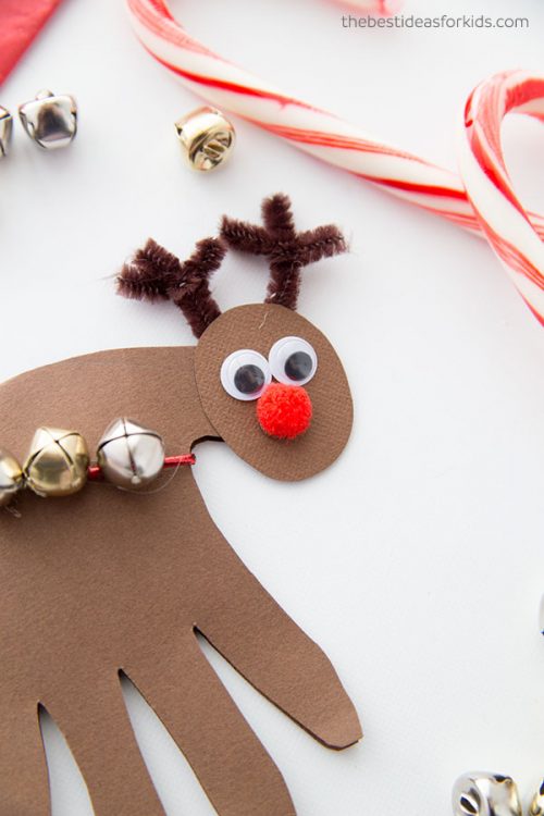 Reindeer Handprint - The Best Ideas for Kids