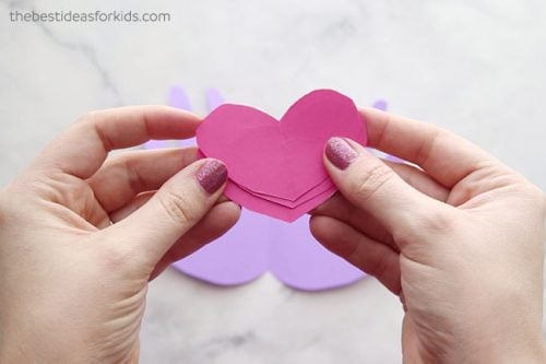 Handprint Valentine Craft - The Best Ideas For Kids