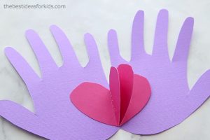 Handprint Valentine Craft - The Best Ideas for Kids