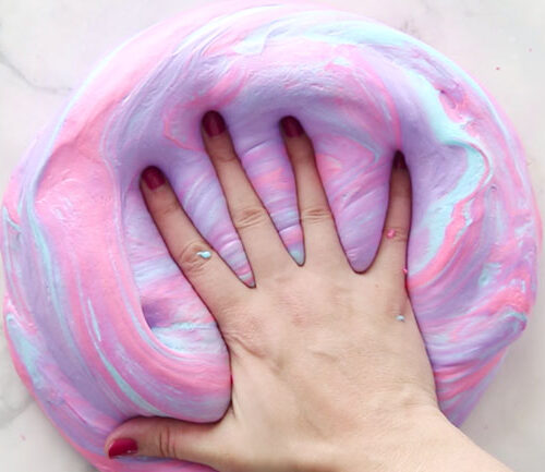 How to make a cloud slime without instant snow,  video