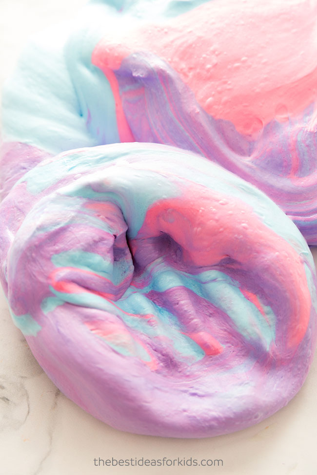 How to Make Fluffy Slime - Crafts by Amanda - Slimes, Doughs, & Clay