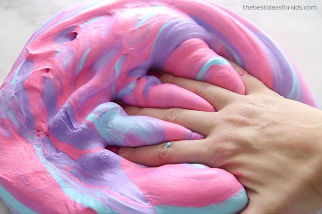 How to Make Fluffy Slime - Crafts by Amanda - Slimes, Doughs, & Clay