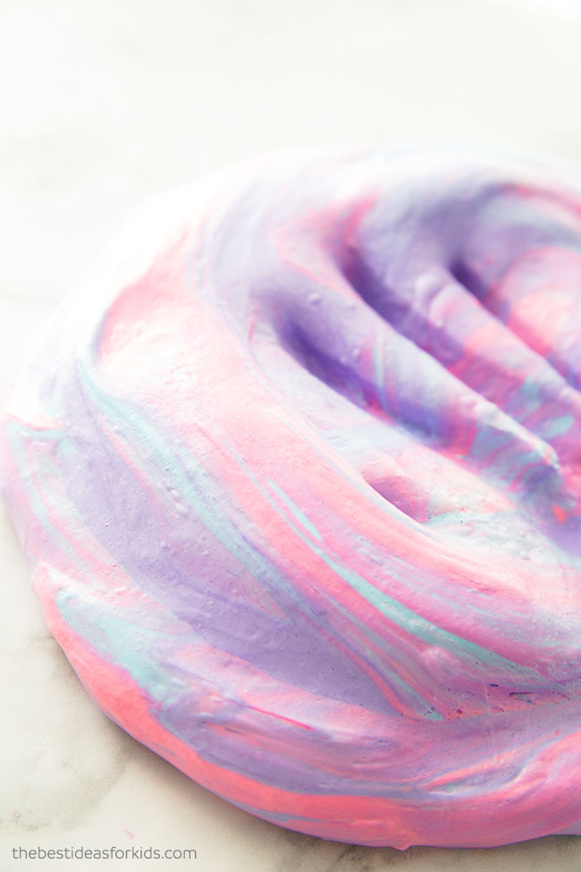 The Easiest Fluffiest Slime Recipe