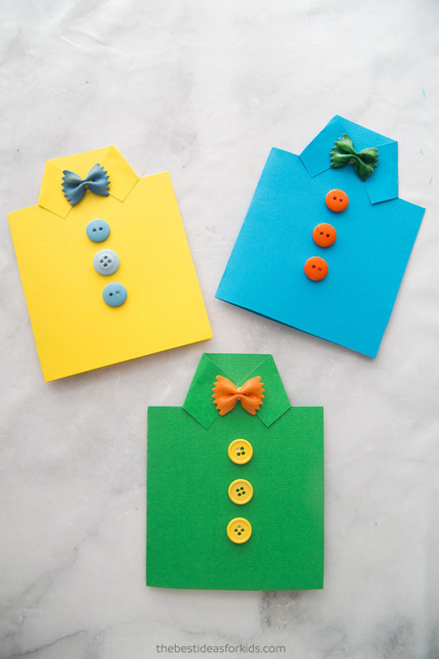 Father's Day Shirt Card - The Best Ideas for Kids