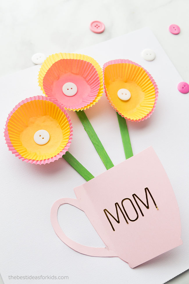Handmade Mothers Day Card - The Best 