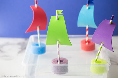 Pool Noodle Boats - The Best Ideas for Kids