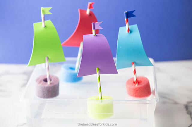 Pool Noodle Boats - The Best Ideas for Kids