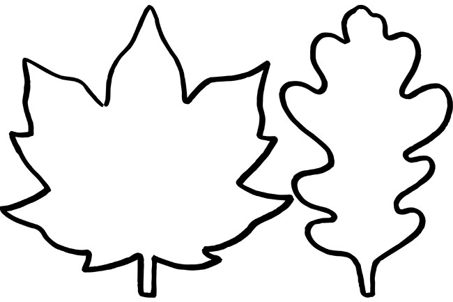 Free Leaf Templates & Outlines: Tons of Printables!!