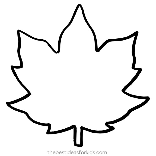 maple leaf clip art outline