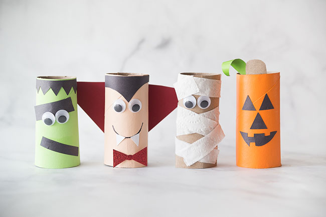 10 Toilet Paper Roll Crafts & Activities for Kids