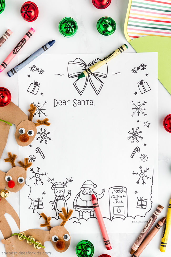 letter from santa to kid template