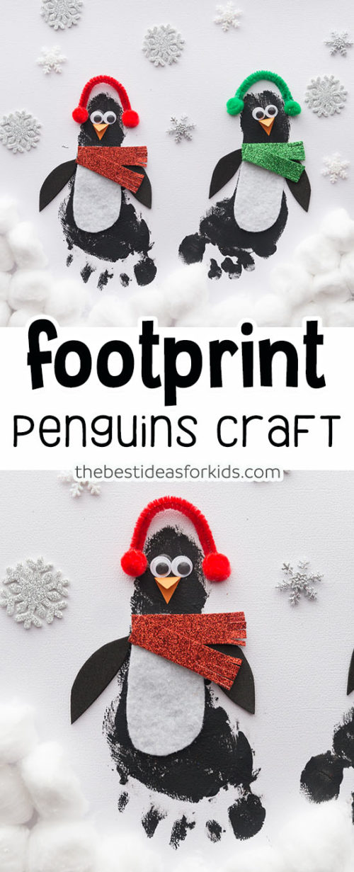 Penguin Footprint - The Best Ideas for Kids