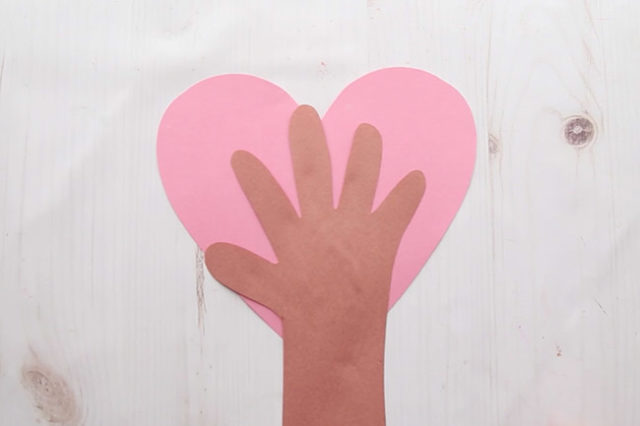 Handprint Heart Tree - The Best Ideas for Kids