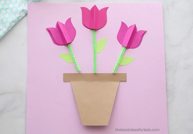 Mother's Day Card Craft - The Best Ideas for Kids