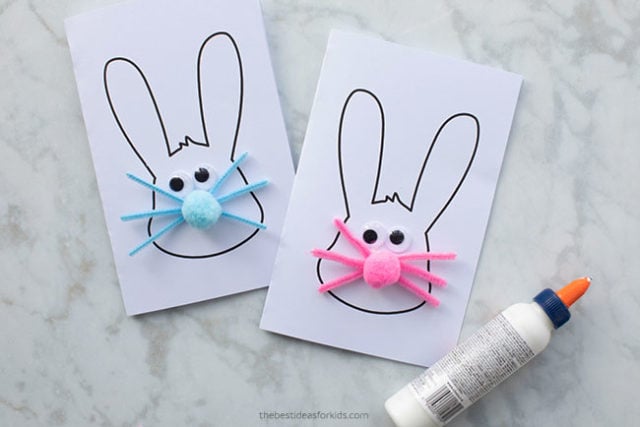 Easter Bunny Card - The Best Ideas for Kids