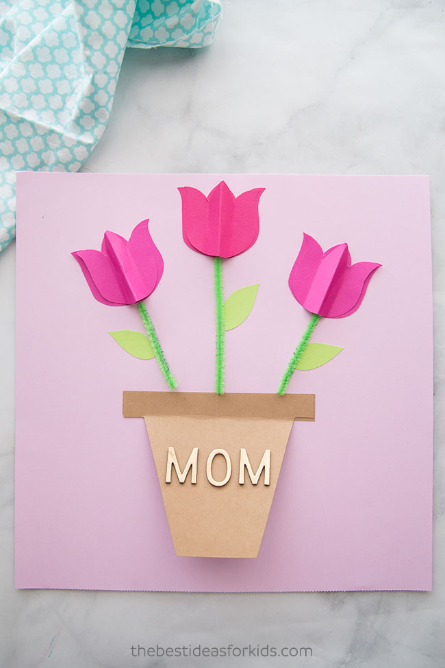 Mothers Day Craft: How to Make Mothers Day Card, DIY Mothers Day Gifts