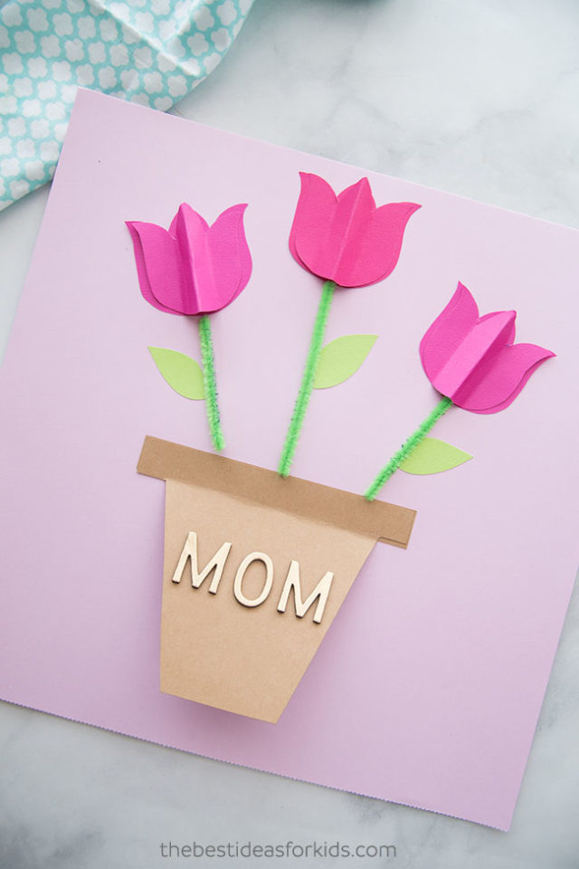 Mother's Day Card Craft - The Best Ideas for Kids