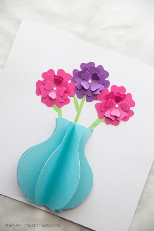 Paper Flower Craft - The Best Ideas for Kids