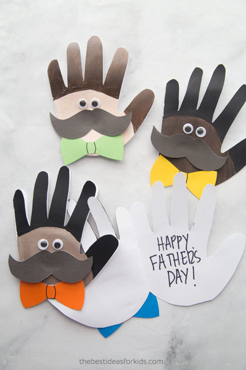 Father's Day Handprint Craft The Best Ideas for Kids