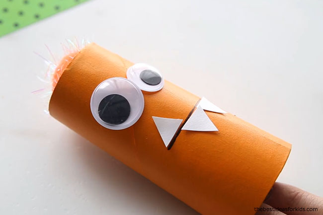 Toilet Paper Roll Monsters Craft For Kids - Fox Farm Home