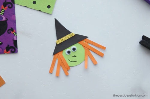 Halloween Clothespins (with printable template) - The Best Ideas for Kids