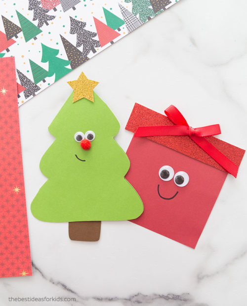 Christmas Tree Card - The Best Ideas for Kids