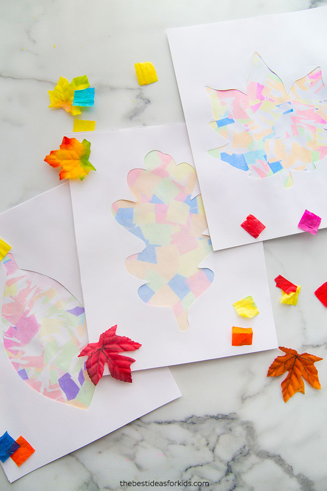 Bleeding Tissue Paper Art - The Best Ideas for Kids