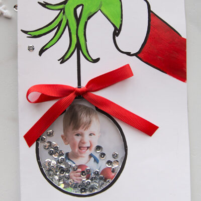Handprint Christmas Card - Handprint Christmas Tree Card