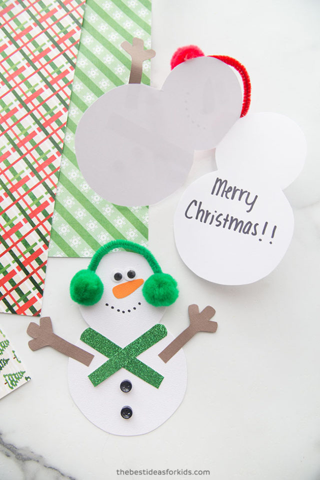 Snowman Card - The Best Ideas for Kids