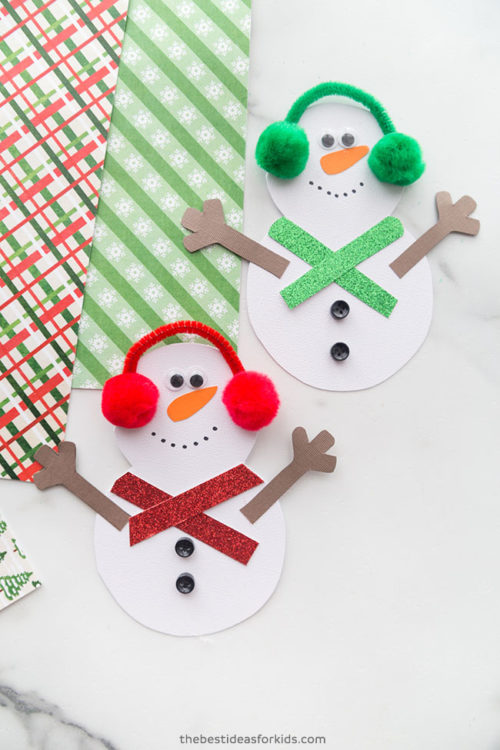 Snowman Card - The Best Ideas for Kids