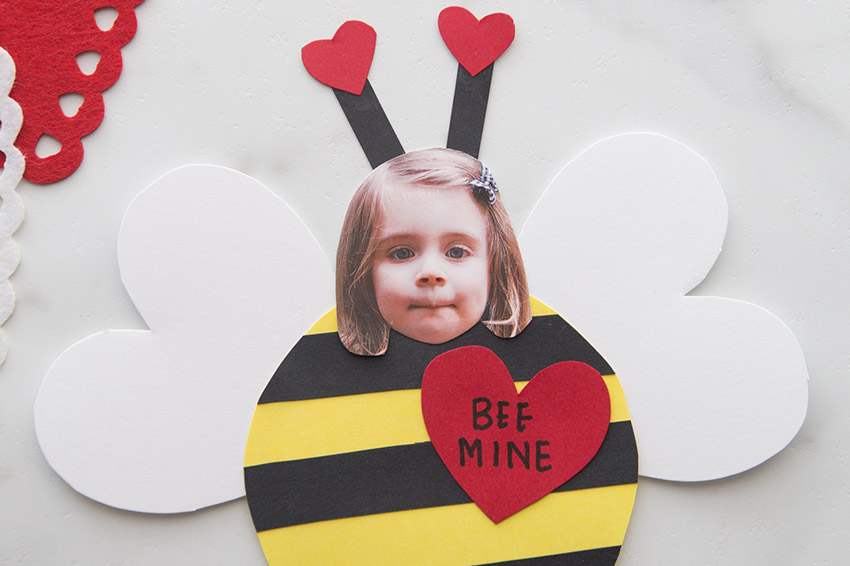 Paper Heart Bee Craft - How To Make A Paper Bee With Heart Shape For  Valentines Day 